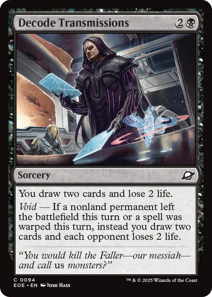 Image for Decode Transmissions (94) - Magic: The Gathering