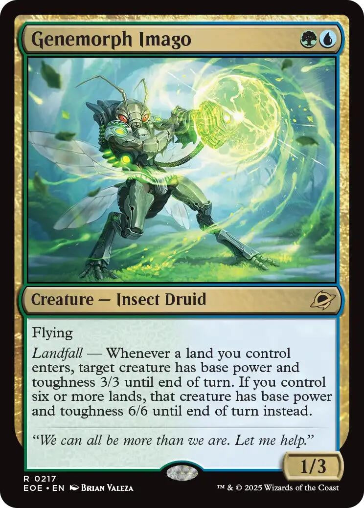 Image for Genemorph Imago (217) - Magic: The Gathering