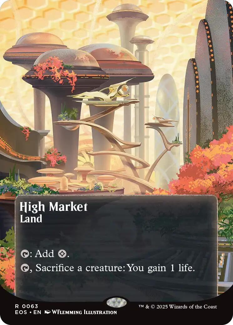 Image for High Market (0063) (Borderless) (63) - Magic: The Gathering