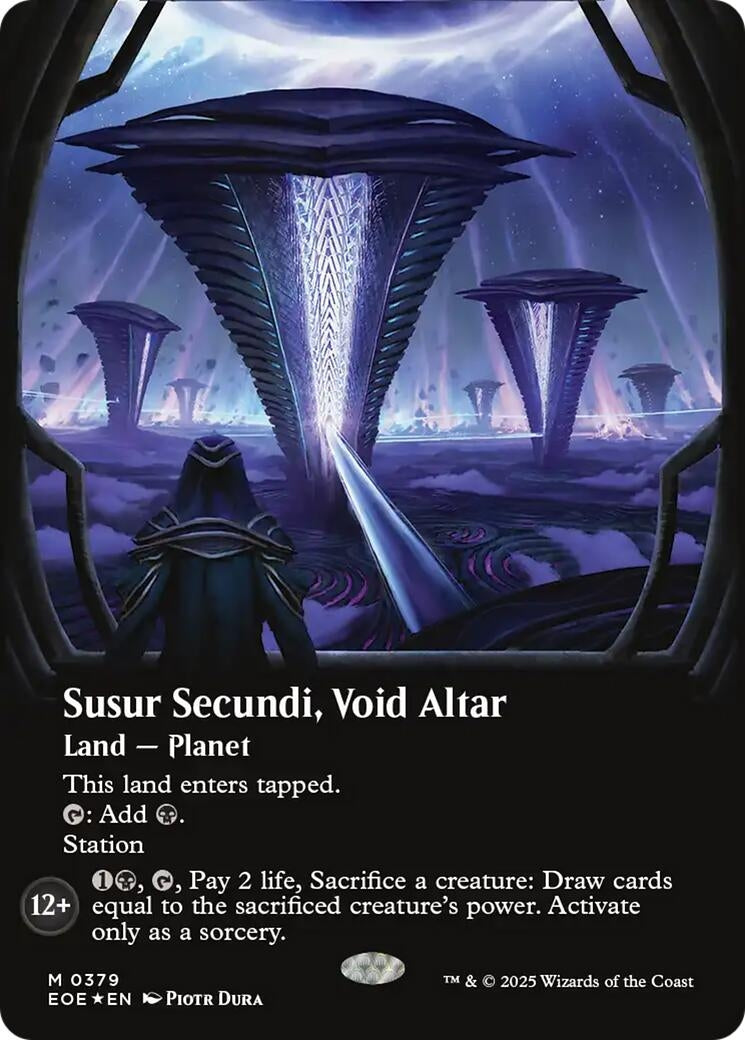 Image for Susur Secundi, Void Altar (Borderless) (Galaxy Foil) (379) - Magic: The Gathering