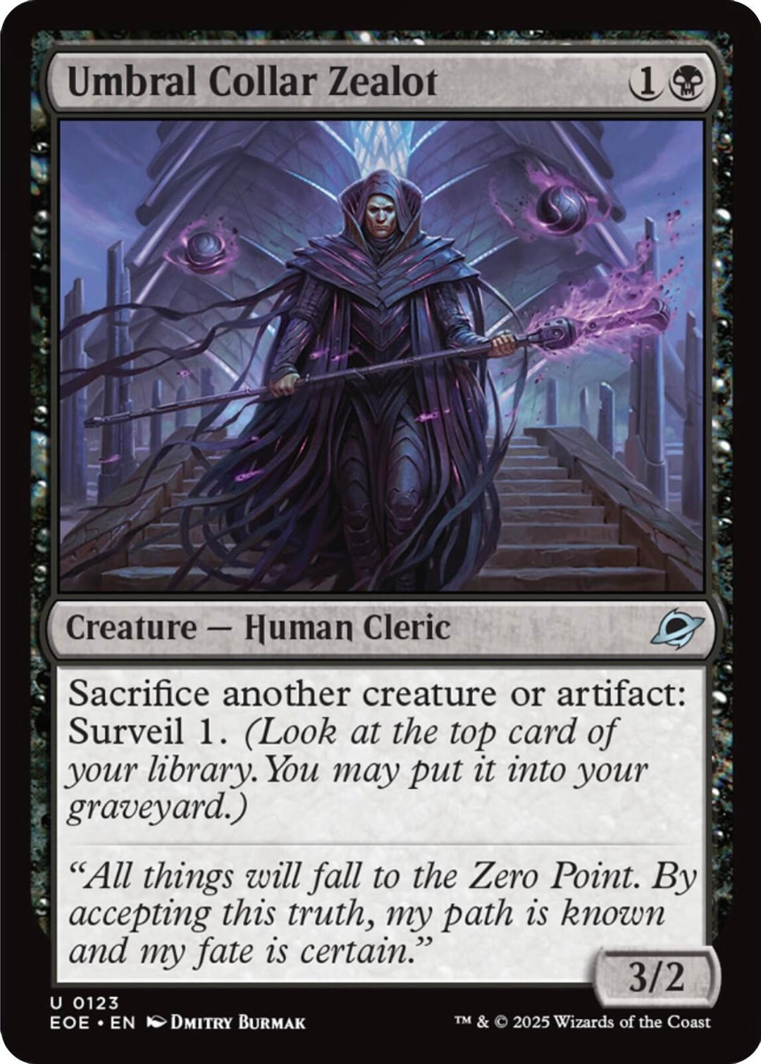 Image for Umbral Collar Zealot (123) - Magic: The Gathering