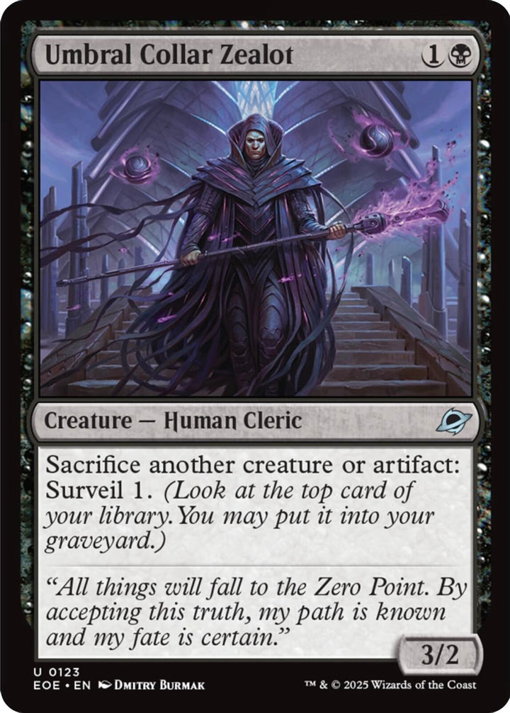 Image for Umbral Collar Zealot (123) - Magic: The Gathering