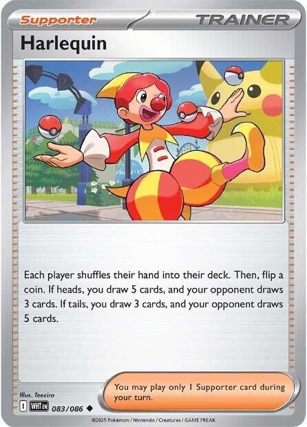 Image for Harlequin (083/086) (WHT) - Pokemon