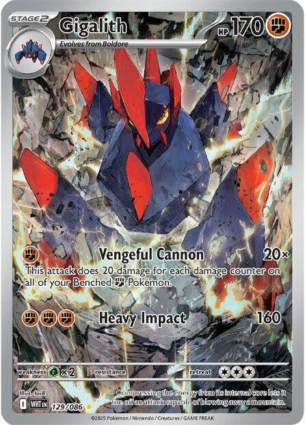 Image for Gigalith (129/086) (WHT) - Pokemon