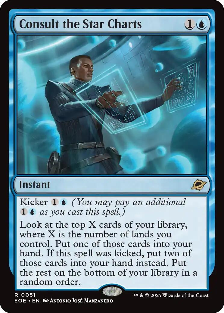 Image for Consult the Star Charts (51) - Magic: The Gathering