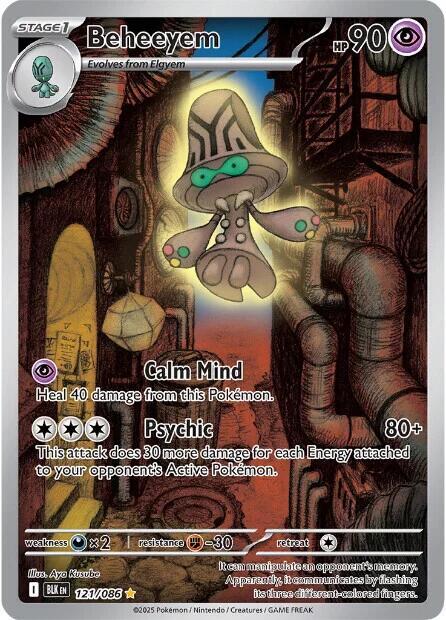 Image for Beheeyem (121/086) (BLK) - Pokemon