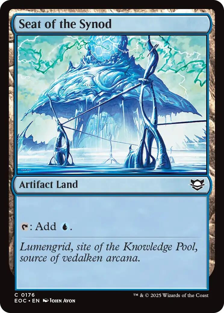 Image for Seat of the Synod (176) (EOC) - Magic: The Gathering