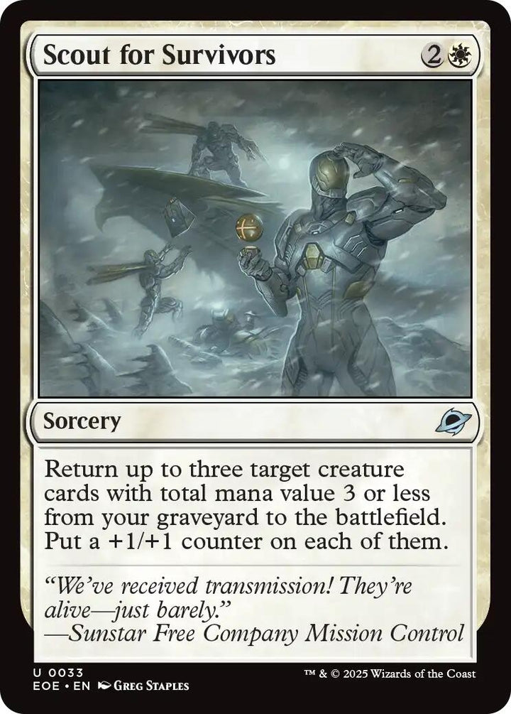 Image for Scout for Survivors (33) - Magic: The Gathering