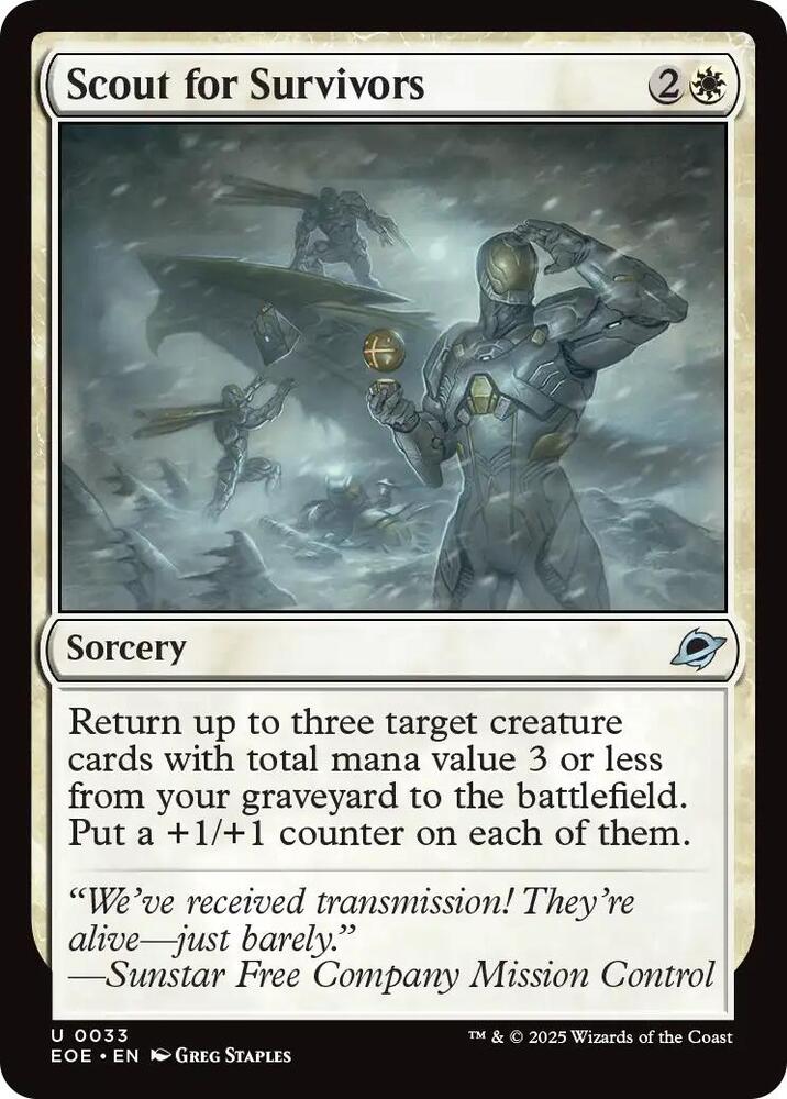 Image for Scout for Survivors (33) - Magic: The Gathering