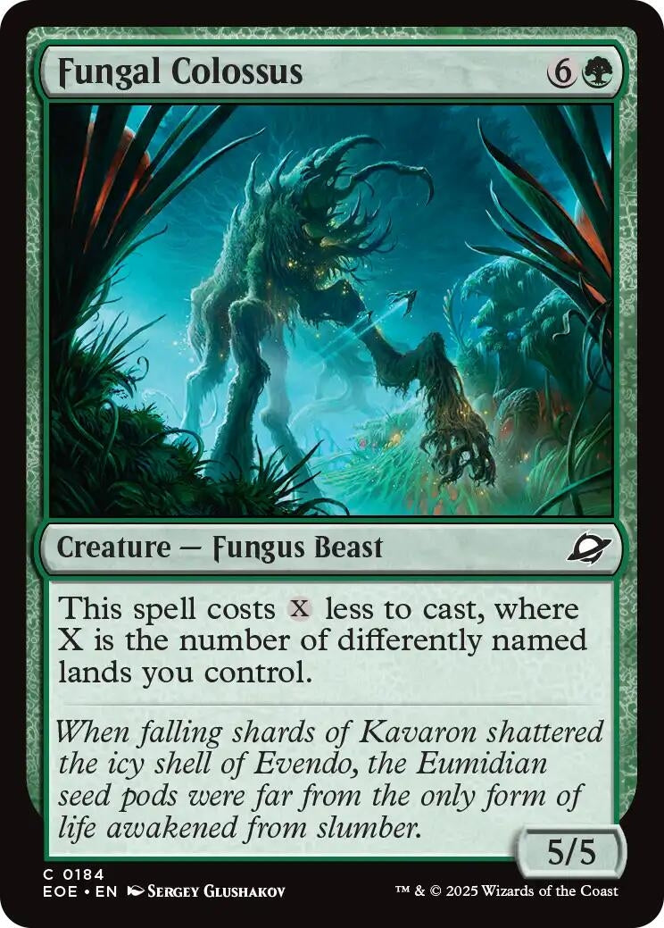 Image for Fungal Colossus (184) - Magic: The Gathering