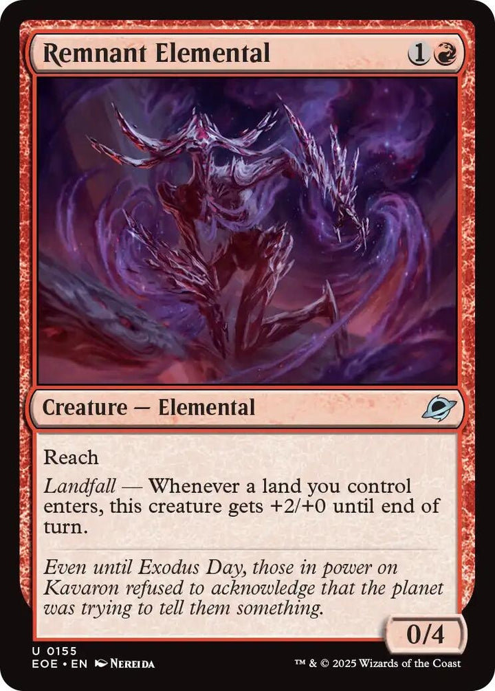 Image for Remnant Elemental (155) - Magic: The Gathering
