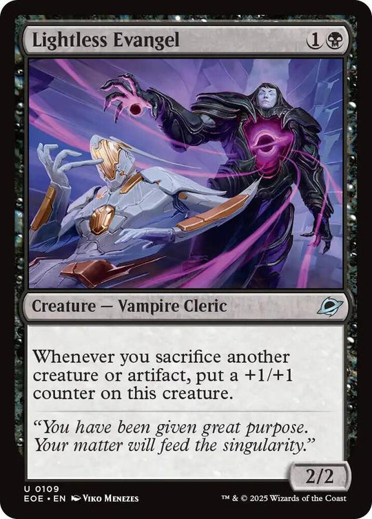 Image for Lightless Evangel (109) - Magic: The Gathering