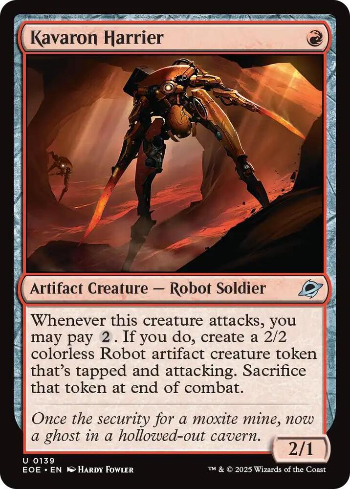 Image for Kavaron Harrier (139) - Magic: The Gathering