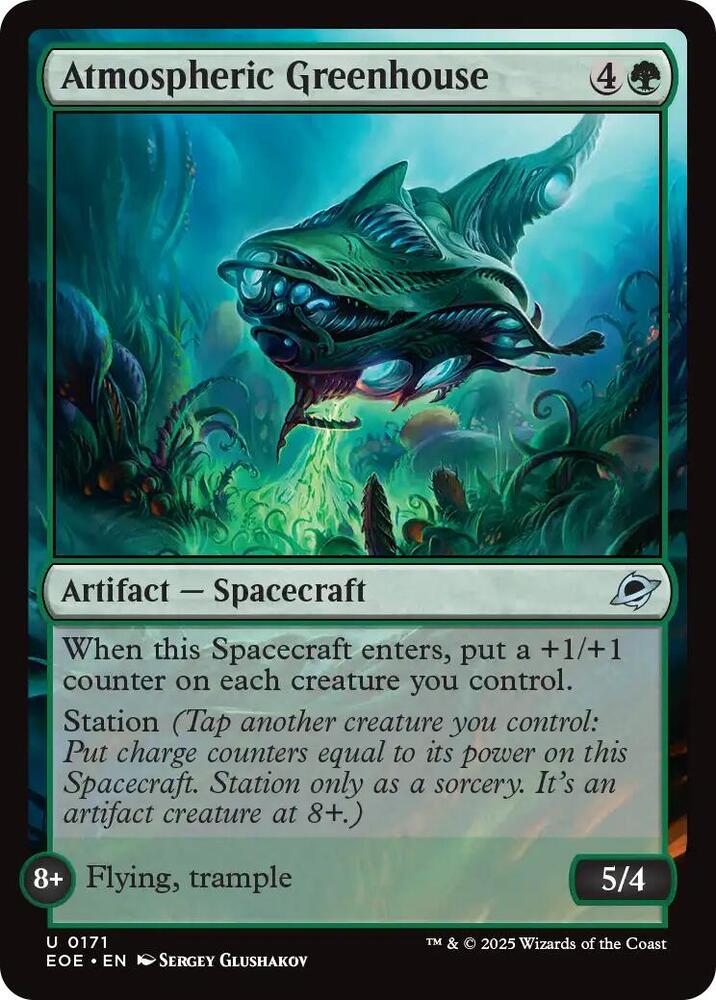 Image for Atmospheric Greenhouse (171) - Magic: The Gathering
