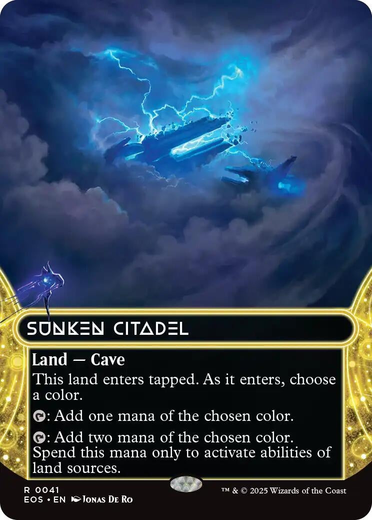 Image for Sunken Citadel (0041) (Borderless) (41) - Magic: The Gathering
