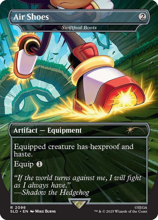 Image for Air Shoes - Swiftfoot Boots (2096) (SLD) - Magic: The Gathering