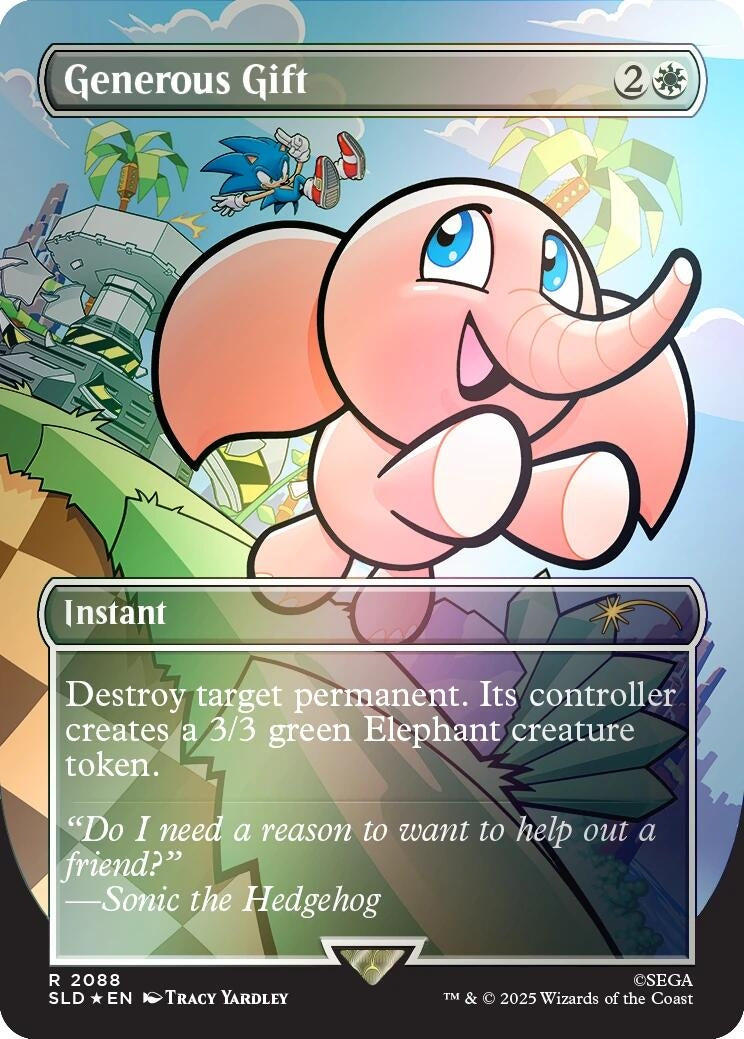 Image for Generous Gift (2088) (Rainbow Foil) (2088) - Magic: The Gathering