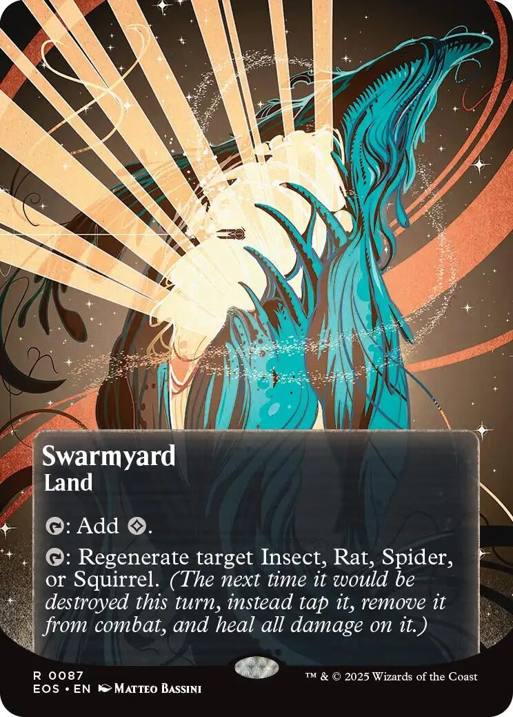 Image for Swarmyard (0087) (Borderless) (87) - Magic: The Gathering