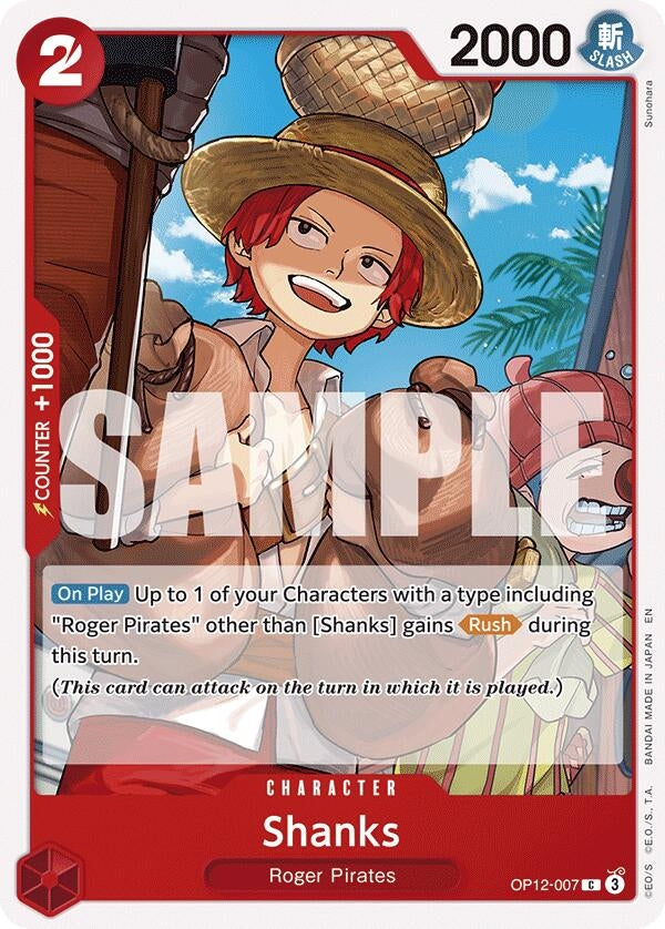 Shanks (007) (OP12-007) (OP12)