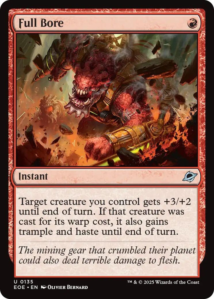 Image for Full Bore (135) - Magic: The Gathering