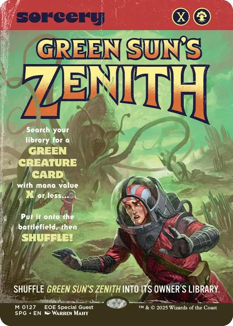 Image for Green Sun's Zenith (Showcase) (127) - Magic: The Gathering