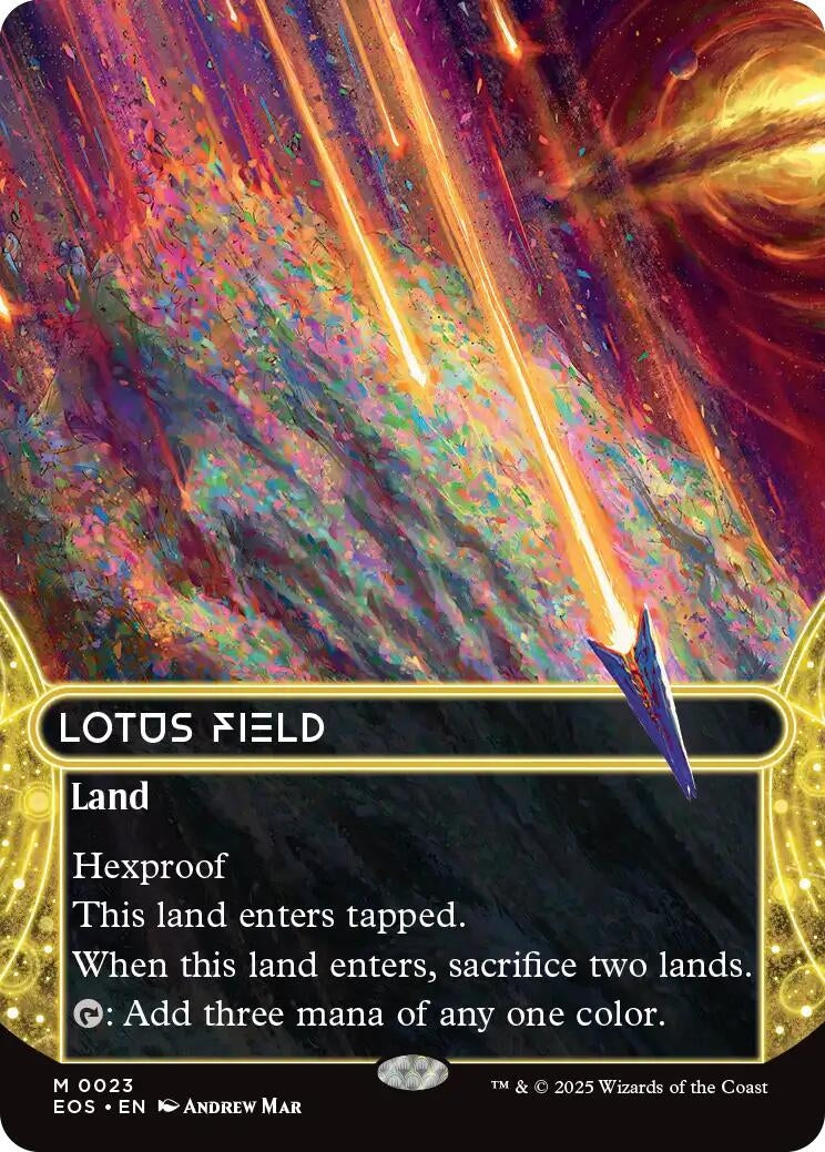 Image for Lotus Field (0023) (Borderless) (23) - Magic: The Gathering