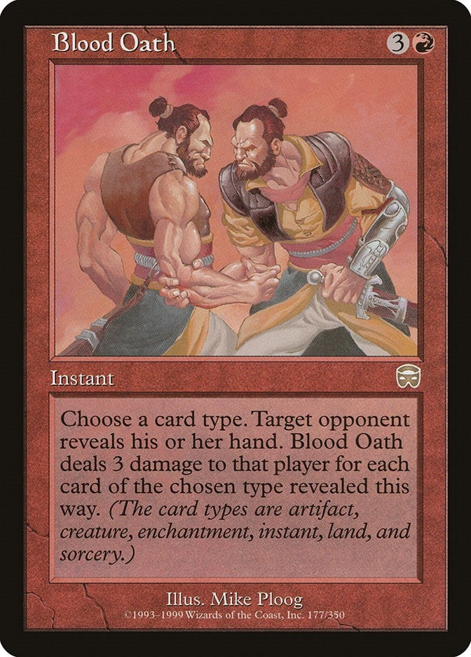 Image for Blood Oath (177) - Magic: The Gathering