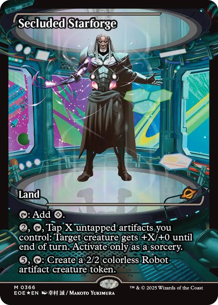 Image for Secluded Starforge (Showcase) (366) - Magic: The Gathering