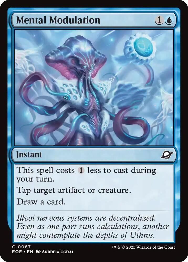 Image for Mental Modulation (67) - Magic: The Gathering