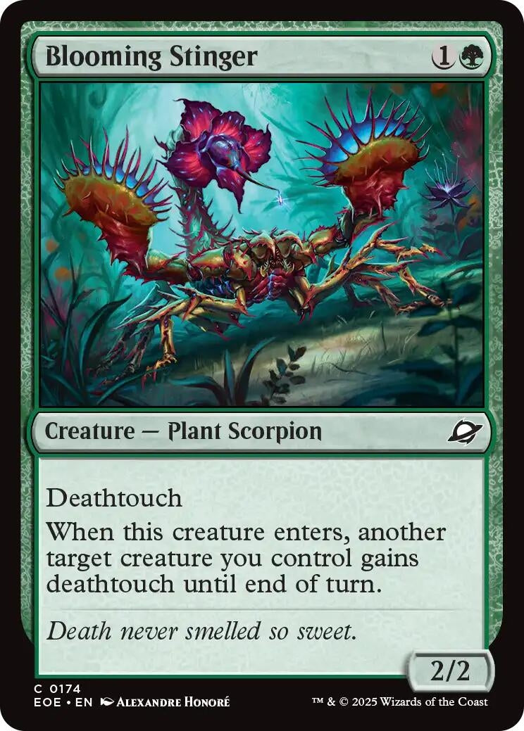 Image for Blooming Stinger (174) - Magic: The Gathering