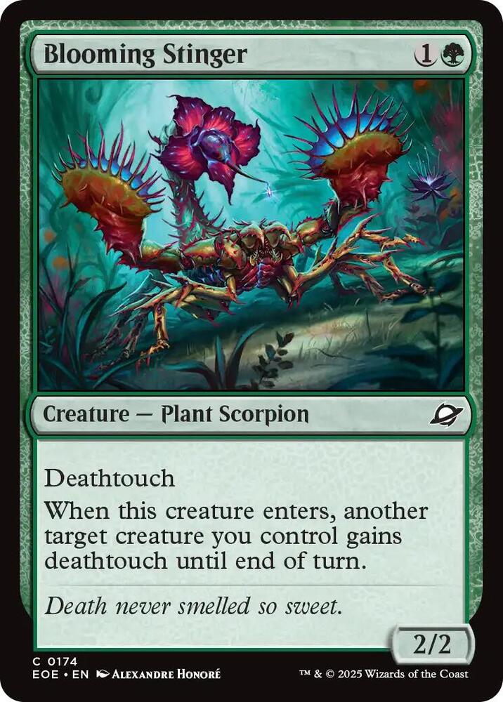 Image for Blooming Stinger (174) - Magic: The Gathering