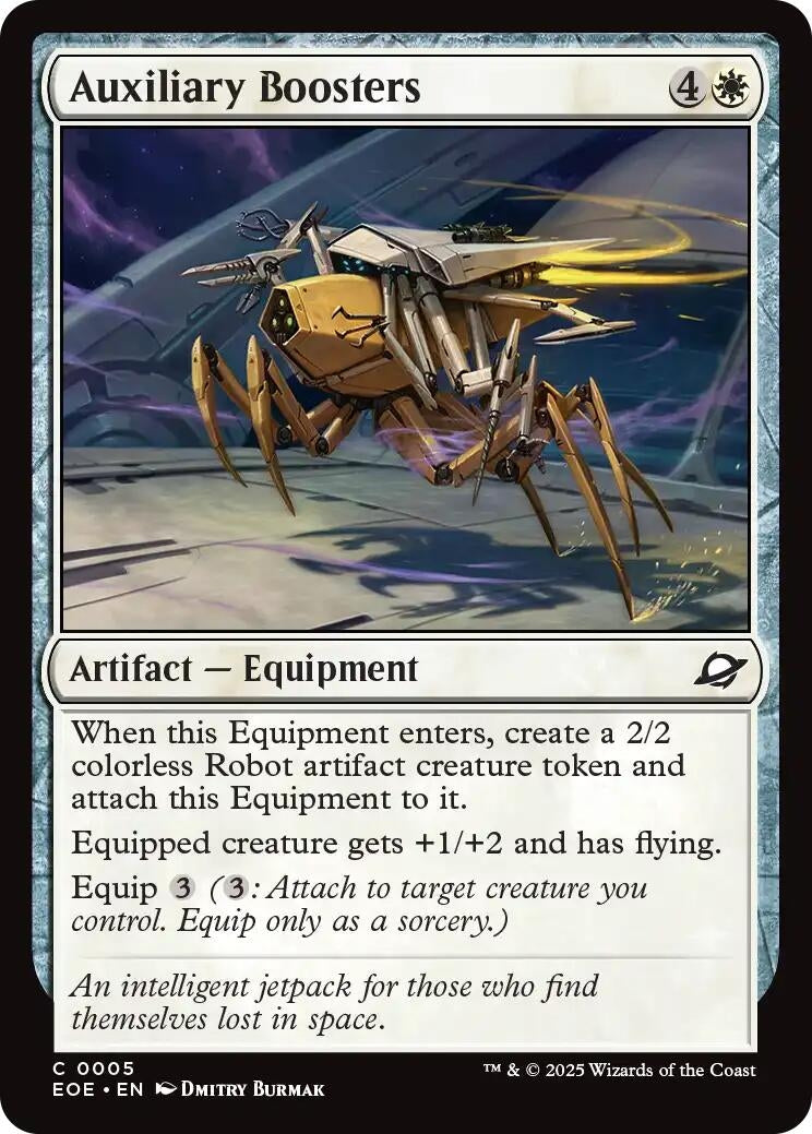 Image for Auxiliary Boosters (5) - Magic: The Gathering