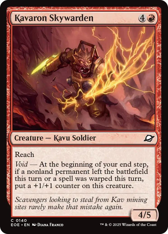 Image for Kavaron Skywarden (140) - Magic: The Gathering