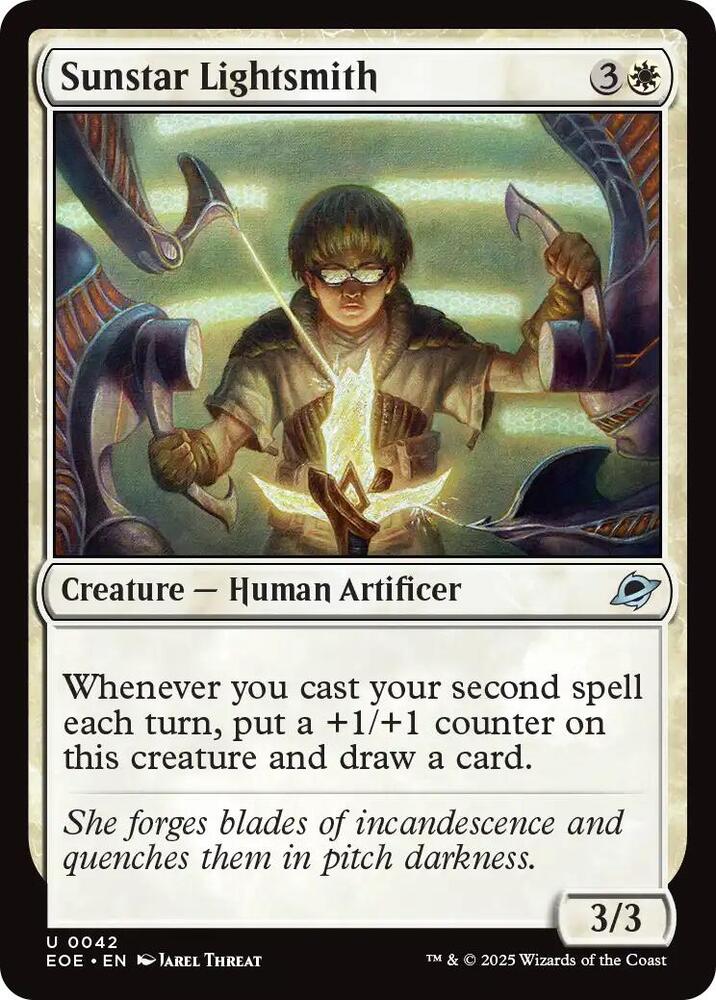 Image for Sunstar Lightsmith (42) - Magic: The Gathering