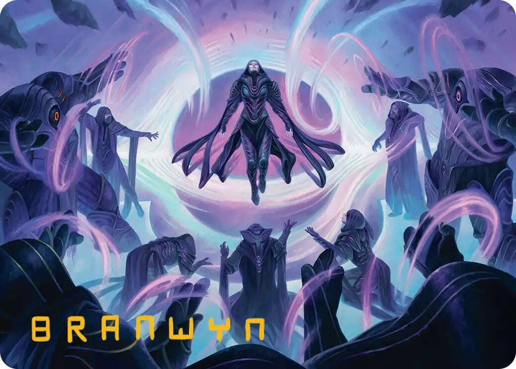 Image for Chorale of the Void Art Card (Gold-Stamped Signature) (12) (ASEOE) - Magic: The Gathering