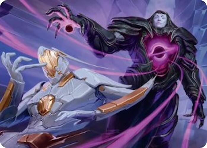 Image for Lightless Evangel Art Card (15) - Magic: The Gathering