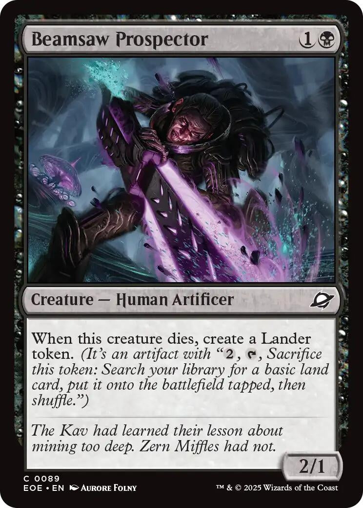 Image for Beamsaw Prospector (89) - Magic: The Gathering