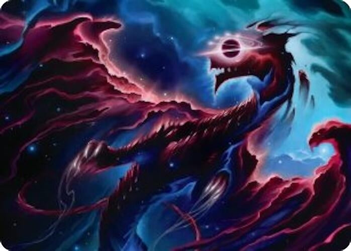 Image for Nova Hellkite Art Card (18/54) (18) - Magic: The Gathering