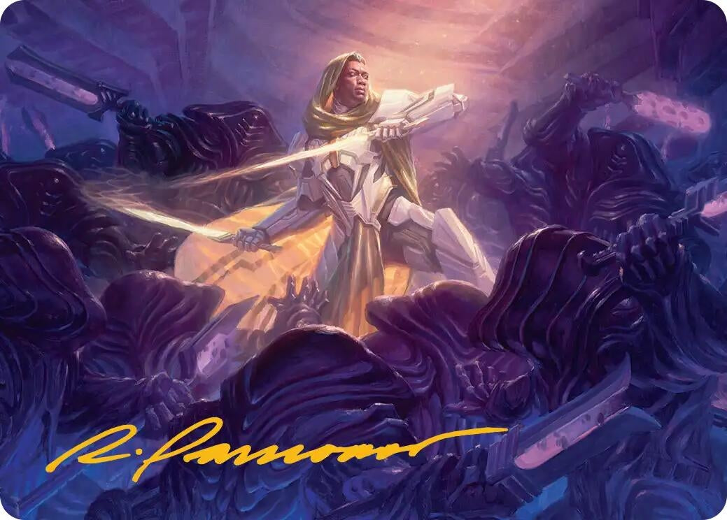 Image for Syr Vondam, Sunstar Exemplar Art Card (Gold-Stamped Signature) (25) (ASEOE) - Magic: The Gathering