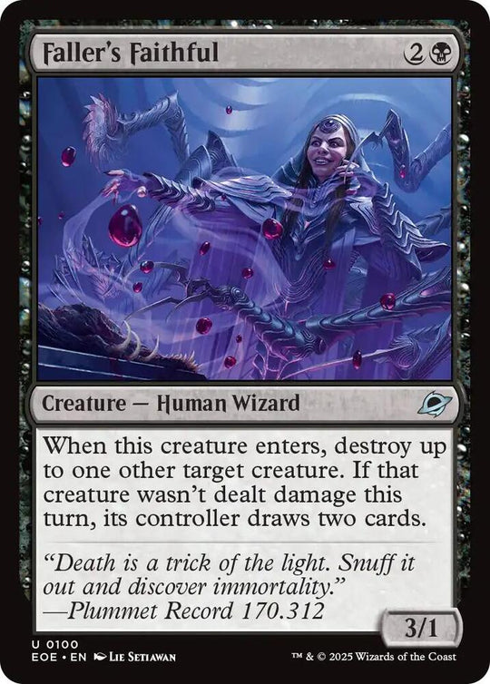 Image for Faller's Faithful (100) - Magic: The Gathering