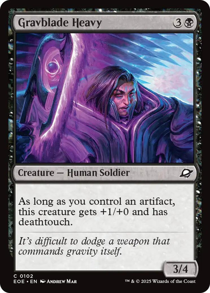 Image for Gravblade Heavy (102) - Magic: The Gathering