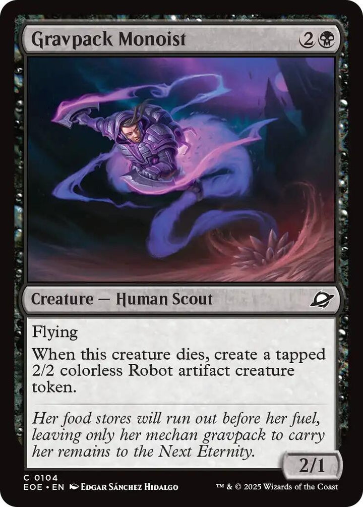 Image for Gravpack Monoist (104) - Magic: The Gathering