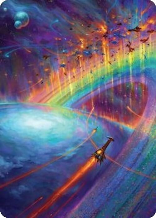 Image for Cascading Cataracts Art Card (43/54) (43) (ASEOE) - Magic: The Gathering