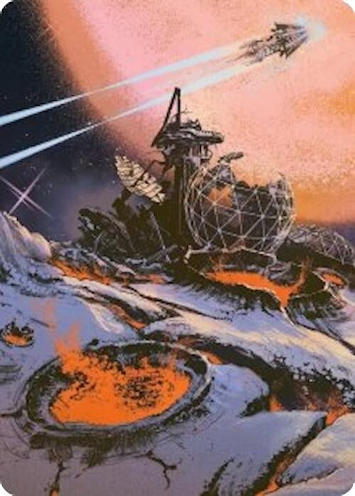 Image for Petrified Field Art Card (52) - Magic: The Gathering