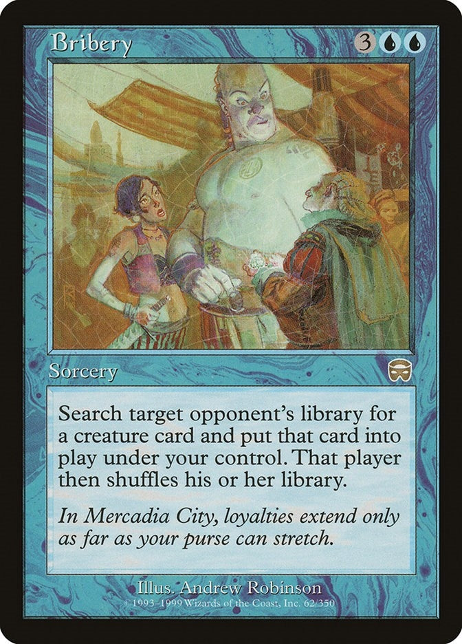 Image for Bribery (62) - Magic: The Gathering
