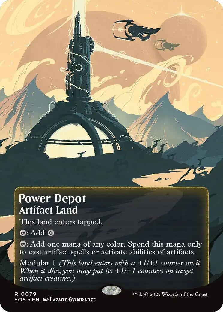 Image for Power Depot (0079) (Borderless) (79) - Magic: The Gathering