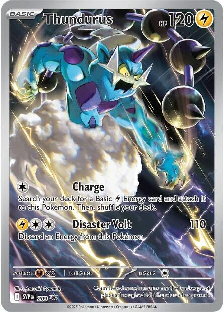 Image for Thundurus - 209 (209) (SVP) - Pokemon