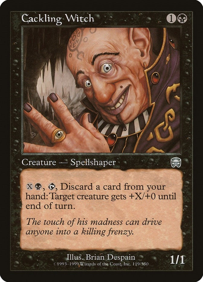 Image for Cackling Witch (119) - Magic: The Gathering