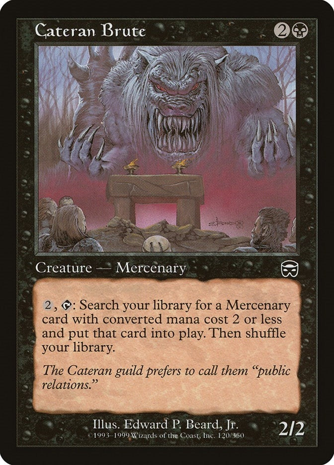Image for Cateran Brute (120) - Magic: The Gathering