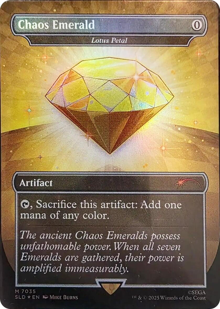 Image for Chaos Emerald - Lotus Petal (7035) (7035) - Magic: The Gathering
